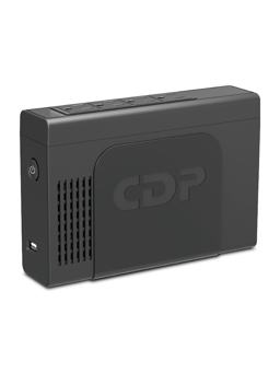 No Break CDP LI-504 500VA/250W ENTRADA 120V/4 Terminales de Salida/Con Bateria de Litio/USB