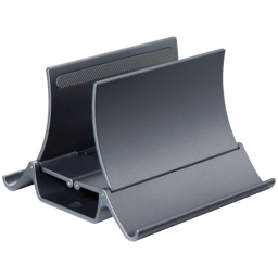 Soporte Vertical Para Celular/Laptop Ovaltech OVDESK-LAP Color Negro