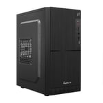 Gabinete Quaroni QCMT-06 Negro, Frente ABS, 500W, Micro ATX/ Mini ATX/ Mini ITX
