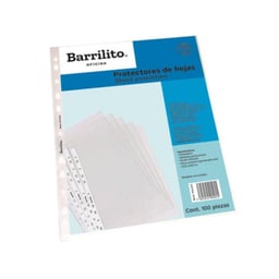 Paquete C/100 Sobre Bolsa Barrilito PHL100 Tamaño Carta