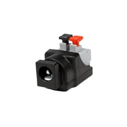 Adaptador JR53X Epcom tipo jack 3.5mm hembra polarizado / 12VCD / terminales de presión