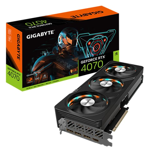 Tarjeta de Video Gigabyte Nvidia RTX 4070 Gaming OC 12GB,192BIT, GDDR6, PCI-Express 4.0, GV-N4070GAMING OC-12GD