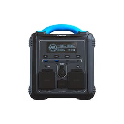 Generador Eléctrico Portátil Forza FPP-T700 700W Tomas 2CA / 8CC 2 Ventiladores Pantalla LCD Panel De Control Integrado
