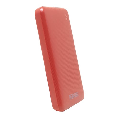Power Bank Necnon NPW-10FC/ 10000MAH/ Indicador/ LED TC/ Rojo, NBPB1002FC