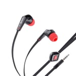 Audifonos Manos Libres Steren AUD-329 Negro-Rojo