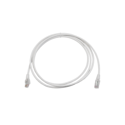 Cable de red Siemon MC6 modular Cat6 UTP, CM/LS0H, 7FT blanco, versión bulk, MC6-07-02B