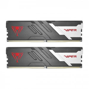 Memoria RAM PATRIOT VIPER VENOM DDR5 32GB (2X16GB) 6400MHz CL32 NEGRO MATE PLATEADO