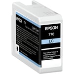 Cartucho de Tinta Epson Cian Claro Ultrachrome Pro10 T770, 25ml, T770520