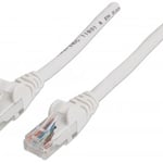 Cable de red categoría 6 color blanco de 2.0mts Intellinet 341967