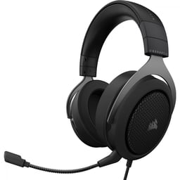 Diadema Audífono con Micrófono Gamer HS60 Haptic, Alámbrico, USB 2.0, Corsair CA-9011228-NA, Color Negro