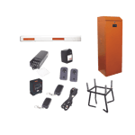 Kit completo Barrera Izquierda XB ANARANJADA / 3M / Incluye sensor de masa, transformador, lazo, ancla, fotoceldas y 2 controles inalámbricos