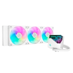 Enfriamiento Líquido DeepCool LT360 ARGB 3X120MM Color Blanco