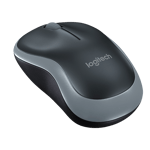 Mouse inalámbrico Logitech M185, Negro, 910-002225, receptor mini