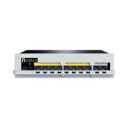 Switch Netis ST110PDI-2-130 10 Puertos 10/100M/8 Puertos PoE/2 Puertos de Enlace Ascendente/Color Gris