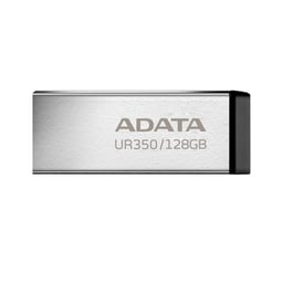 Memoria USB ADATA UR350, 128GB, USB A 3.2, Lectura 100 MB/s, Metal