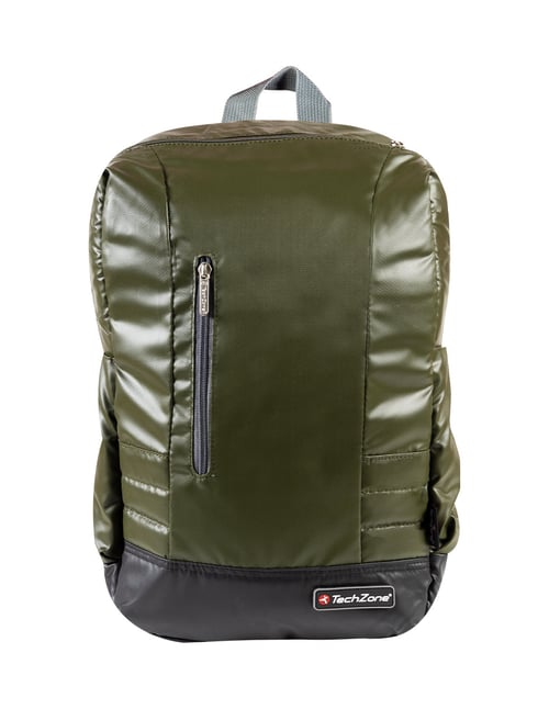 Mochila Para Laptop 15.6" Techzone TZ16LBP23, Color Verde-Negro