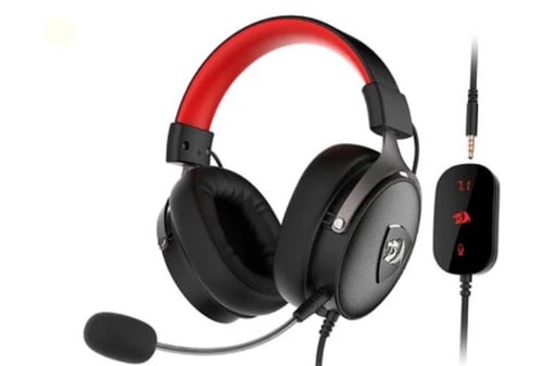 Diadema Audifono con Microfono 7.1 Redragon Icon H520 Alambrico/ Negro