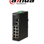 Switch POE Dahua PFS31108ET96, 8 Puertos/ 1 X Uplink SFP/ 1 X Uplink Ethernet Gigabit/ 96W/ Switching 7.6G