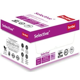 Caja de Papel Para Copiadora Scribe Selective 5399 Tamaño Carta 99% Blancura 70GR 5000 Hojas