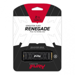 Unidad de Estado Solido SSD M.2 2TB Kingston Fury Renegade PCIE 4.0 NVME, SFYRD/2000G