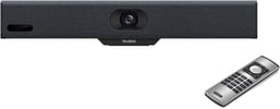 Barra de Videoconferencia Yealink MeetingBar A10/para Salas Pequeñas/Con Android Integrado/para Microsoft Teams y Modo BYOD/Incluye Control Remoto