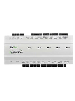 Panel de Control de Acceso Avanzado ZKTeco InBio460Pro/4 Puertas/20000 Huellas/60000 Tarjetas/100000 Registros/Push/Green Label/Requiere Licencia