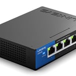 Switch Linksys Gigabit LGS105-VT 5 Puertos 10/100/1000 MBPS/No Administrable