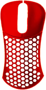 Caratula Para Mouse VSG Skin Aquila Air Fly, Rojo Brillante, CASE-AQ-RED-GLO