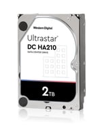 Disco Duro Interno 2TB Western Digital Ultrastar Para Datacenter y NVR Alto Performance, SATA III/ 7200RPM/ 128MB/ 3.5"/ HUS722T2TALA604
