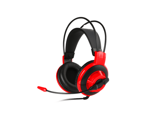 Diadema Audifono Con Microfono Gamer MSI DS501 Gaming Headset Rojo
