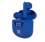 Audifonos Inalambricos Bluetooth Klip Xtreme KTE-006BL, Con Microfono Color Azul