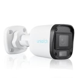 Cámara Analógica Bullet Uniarch UAC-B115-F28-W Interior / Exterior 5MP / Lente Fijo 2.8mm / 12VDC / IP67 / 20m IR / DWDR / Plástica