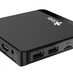 TV Box Stylos STVTBX5B Smart 4K, 2GB/ 16GB, Android 10, Color Negro