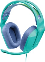 Diadema Audifono con Microfono Logitech G335 Gaming Alambrico 3.5MM Menta/ Azul, 981-001023
