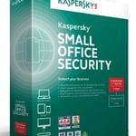 Antivirus Kaspersky Small Office Security, KL4532ZAET, 3 años, mínimo 5-9 licencias