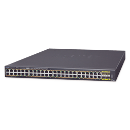 Switch Adminitrable Planet GS-4210-48P4S de 48 puertos gigabit+4 puertos SFP/440W