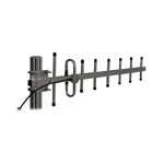 Antena Yagi Sinclair SY307-SF7SNFABK 360-380 MHZ, 10DB Ganancia, 7 Elementos, Anodizada en Negro, 250 Watt, N Hembra