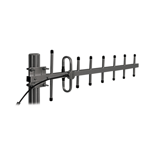 Antena Yagi Sinclair SY307-SF7SNFABK 360-380 MHZ, 10DB Ganancia, 7 Elementos, Anodizada en Negro, 250 Watt, N Hembra