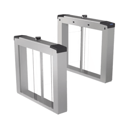 Torniquetes Quick Pass Carril Hikvision DS-K6B221TMX-LR Configurable de 65 o 90CM (no Incluye Aletas)/Reconocimiento Facial y Lectores de Tarjeta Incluidos/Bidireccional/5,000,000 MCBF/4 Pares de DTOF/Acero Inoxidable