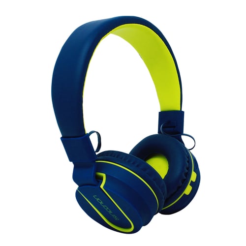 Diadema Audifono Inalambrico Necnon NBH-05/ Bluetooth/ 300MAH/ 3.5MML/ Radio-FM/ Memoria-TF/ Manos Libres/ Color Azul, NCAB050300