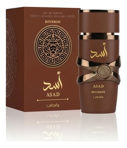 Perfume LATTAFA Asad Bourbon Eau De Parfum/Para Hombre/100 ml/Vainilla Bourbon y Ámbar