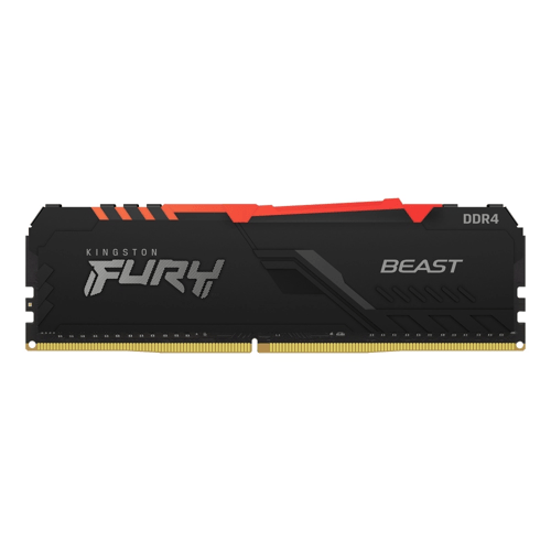 Memoria DDR4 8GB 3200MHZ Kingston Fury Beast RGB KF432C16BBA/8 CL16 288-PIN