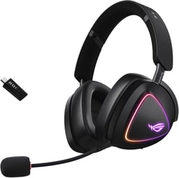 Diadema Audífonos c/ Micrófono Inalámbricos ASUS ROG Delta II/Bluetooth/RGB/Negro/A701 ROG Delta II/BLK