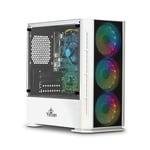 PC Gamer Yeyian Ryoma YPI-GPC-02W CI3-10105/ 8GB DDR4/ 240GB SSD NVME/ Win 10 Home Trial/ Blanco