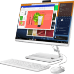 All In One Lenovo Ideacentre 3-24ALC6 23.8" AMD R5 5500U/ 8GB/ 512GB SSD/ Win 11 Home/ Blanco, F0G100AELD