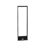 Rack de 2 Postes (Doble Perforacion), Estandar 19", 45 Unidades, Acero, Base "L" Para Anclar a Piso, EI-RL-5545-DR