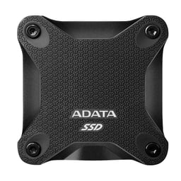 Unidad de Estado Sólido SSD Externo USB 2TB Adata SD620-2TCBK de Micro USB-B/Resistente a Caídas/Negro