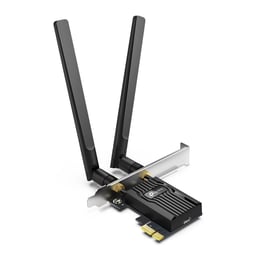 Tarjeta de Red Inalambrica PCI Express TP-Link Archer TX55E, AX3000, WIFI 6, Bluetooth 5.2, Dual Band 5GHZ 2402 MBPS, 2.4 GHZ 574MBPS
