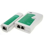 Probador de Cables RJ11, RJ12, RJ45 Brobotix, 567357 Blanco