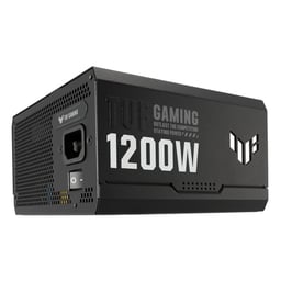 Fuente de Poder 1200W Asus TUF-GAMING-1200G, 90YE00S0-BTAA00, 80 Plus Gold, 20+4 PIN ATX, 135MM